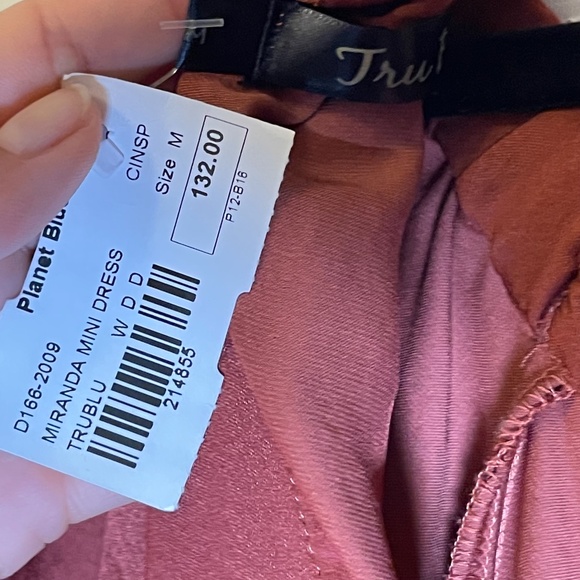Tru Blu Planet Blue Miranda Mini Off the‎ Shoulder Dress - Picture 10 of 10